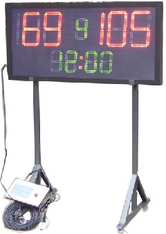 室内移动式小型电子记分牌