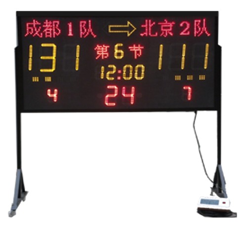 常规篮球电子记分牌
